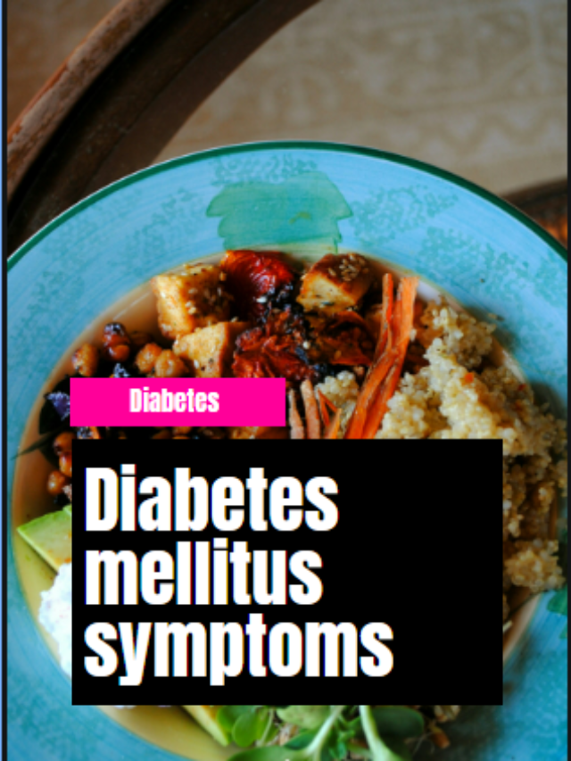 Diabetes mellitus symptoms